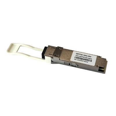 Glasvezeltransceivers QSFP28-100G-ZR4 DDM Compatibele qsfp28 transceivermodule 1310nm 80km ZR4 LC optische module