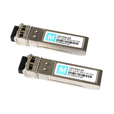 DDMI-aangedreven 6G SFP-optische module voor gegevensoverdracht over lange afstand tot 40 km