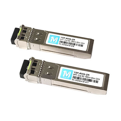 6G SFP Duplex 80km 1550nm LC DDM SMF 6GB Optische module