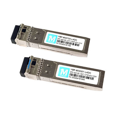 BiDi LC Interface 6G SFP BIDI 40km 1270nm/1330nm WDM DDM optische transceiver voor langeafstandsvezeloptische transceivers