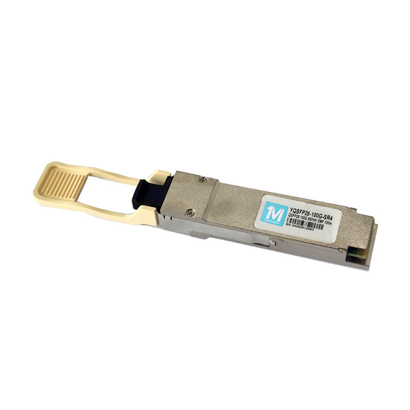 100G Gegevenssnelheid MPO Optische module QSFP28-100G-SR4 DDM Compatibel 850nm 100m Glasvezel Transceiver