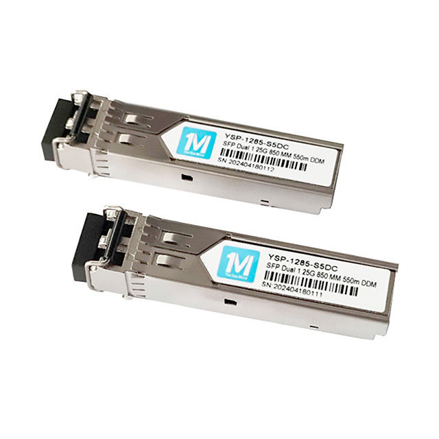 3 1.25G Duplex 550m 850nm LC Connector DDM 1000BASE MMF Glasvezel Module Pluggable SFP Transceiver