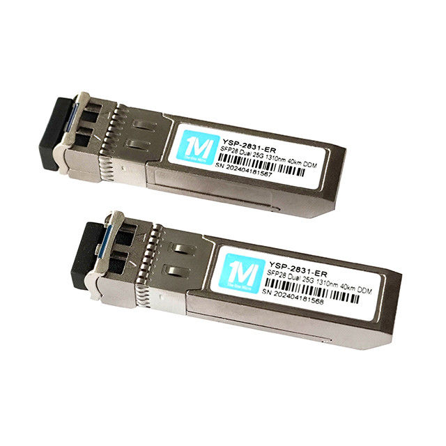 Optische transceivers 25G SFP28 Duplex 40km 1310nm LC DDM SMF 25GB Optische module