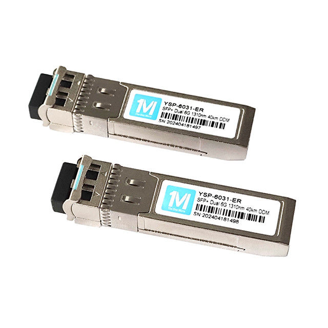 6G SFP Duplex 40km 1310nm LC DDM SMF 6GB Optische module Single-mode SFP-module voor stabiele netwerkverbindingen
