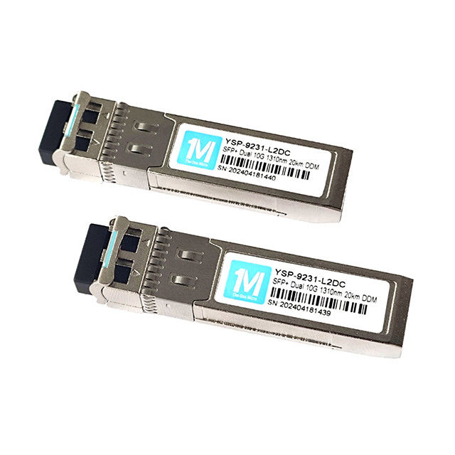 10G SFP-singlemode-module 20km 1310nm LC DDM SMF 10GB-optische module voor FTTX-infrastructuur